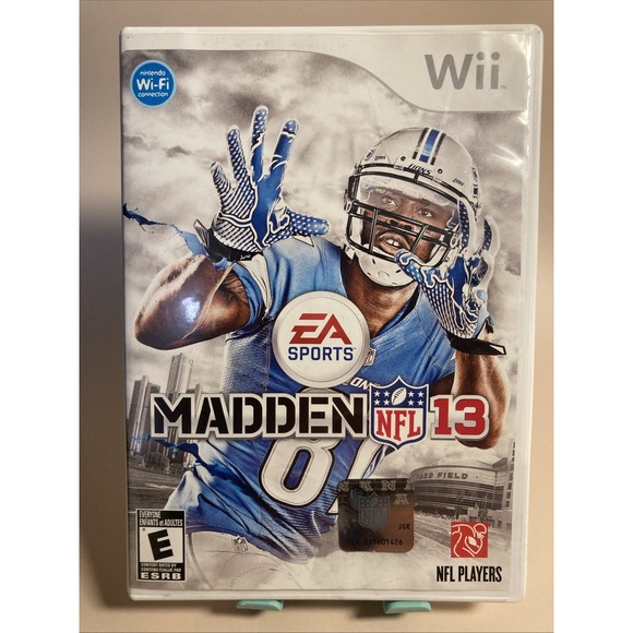 Madden‎ NFL 13 Nintendo Wii 2012 Football Game - Picture 1 of 5